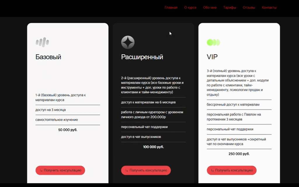 пример 4 сайта на wordpress